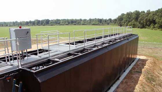 Rated for flows up to 100,000 GPD, the Bio-Clear is a great option for mid-sized biological applications
