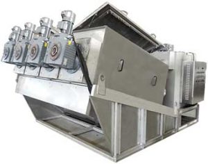 Multi Plate Screw Press Dewatering System