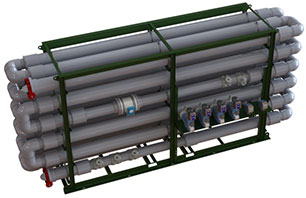Ecologix Floc Tubes flt-1080 Triple Pass System