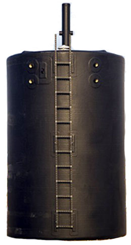 Gunbarrel oil water separators for oil sector