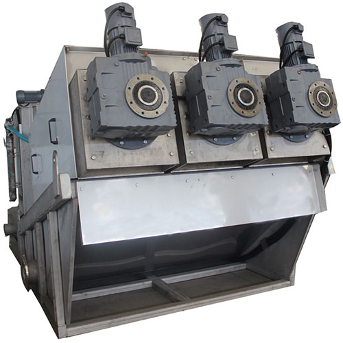 Multi Plate Screw Press Sludge Dewatering System - Model ST-403