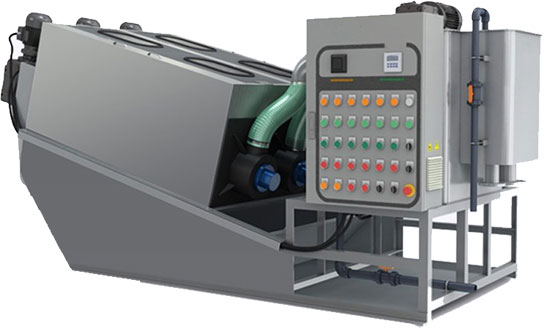MPSP Screw Press - Model ST-403 Illustration