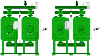 Multimedia Filter Scaling 24" Height
