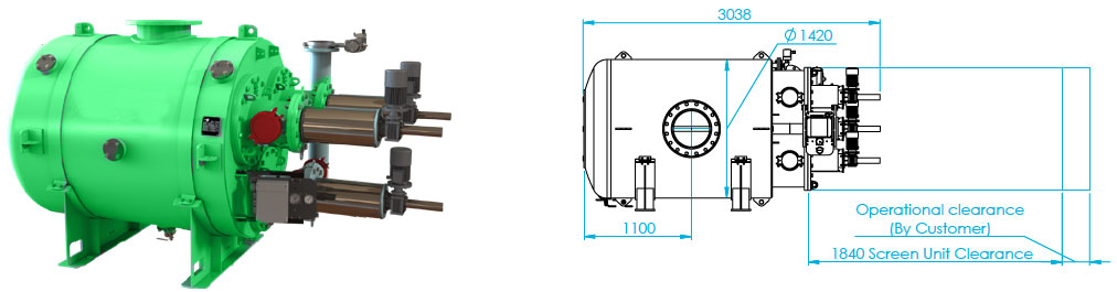 Model FS-603- Multi Screen Filter